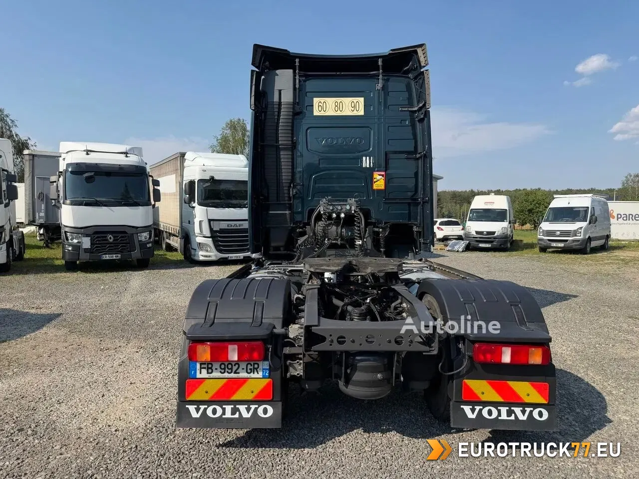 Volvo FH 500 vin KB import France – 8/12