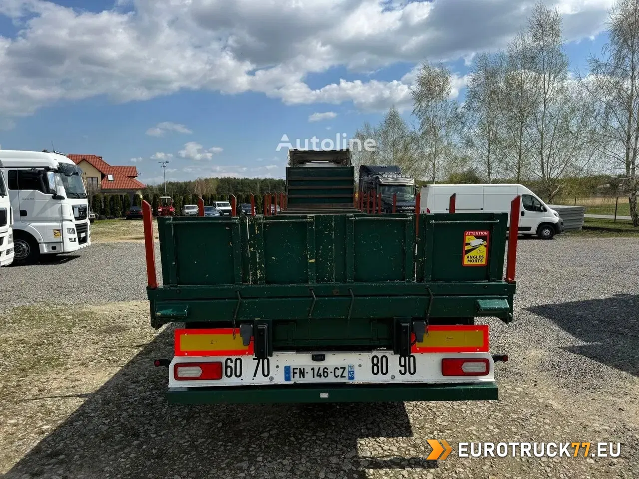 Trailor Wzmacniana platforma / transport stali – 8/10