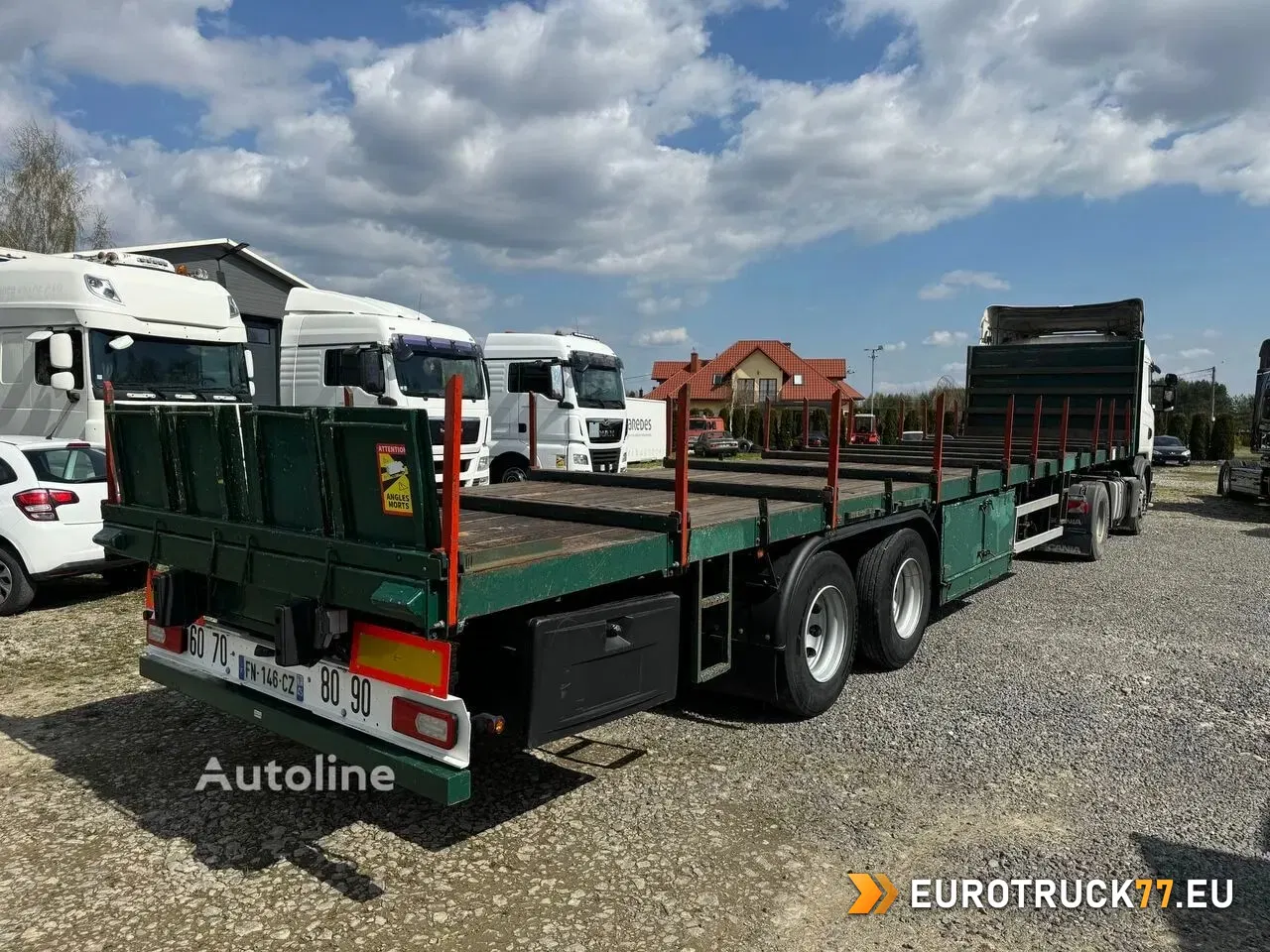 Trailor Wzmacniana platforma / transport stali – 7/10